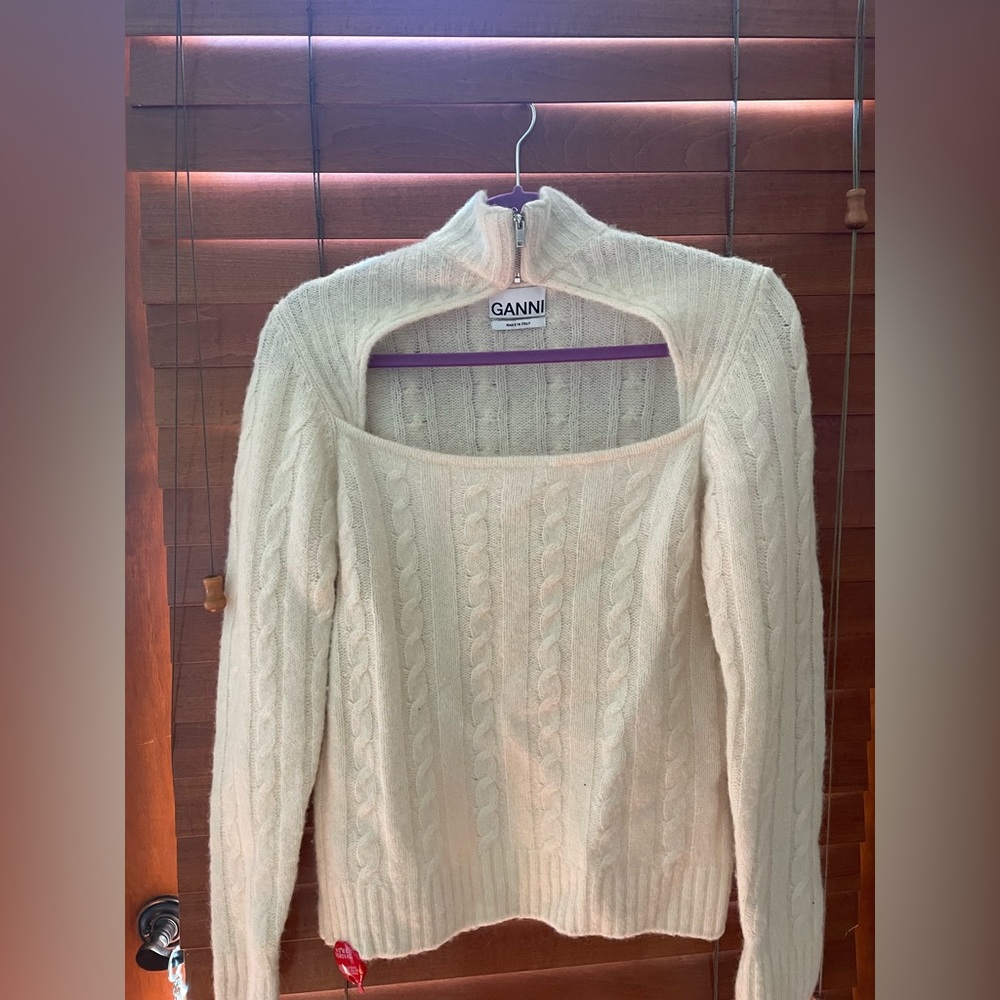 Ganni sweater top